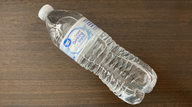 Great Value bottled drinking water