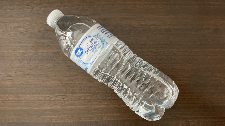 Great Value bottled drinking water