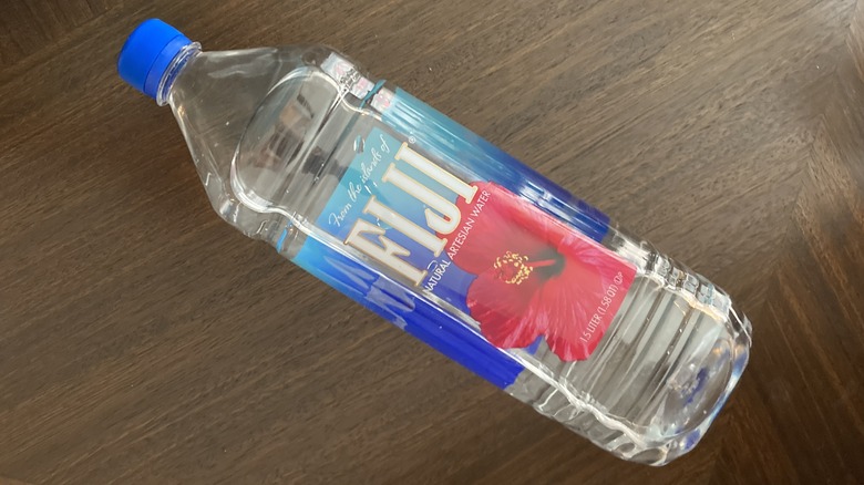 bottle of Fiji water