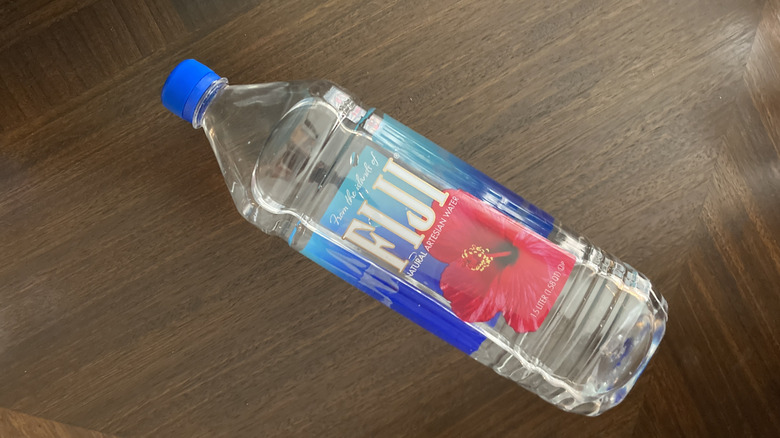 bottle of Fiji water