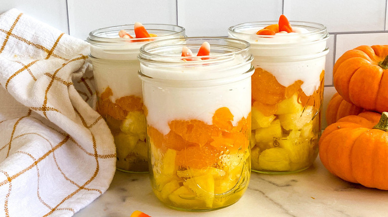 Candy Corn Parfait