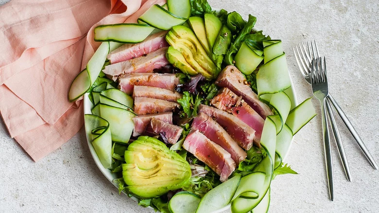 Seared Ahi Tuna Salad