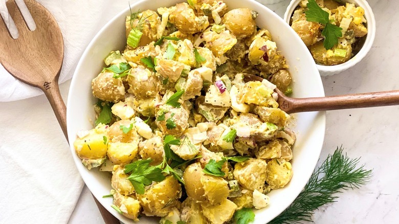 Deviled Egg Potato Salad