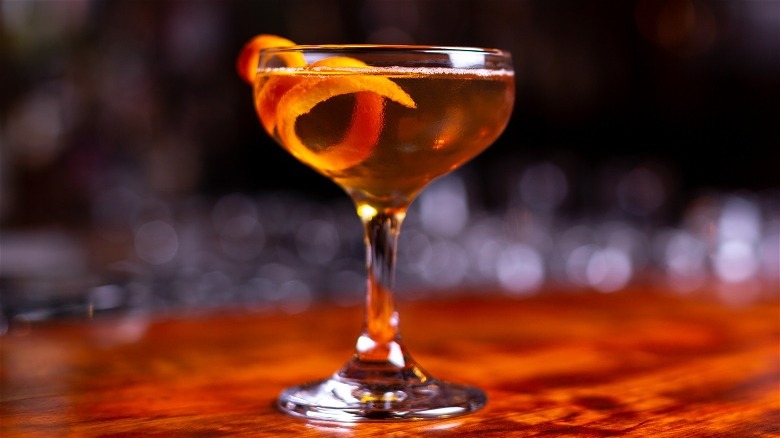 Bourbon Sidecar cocktail