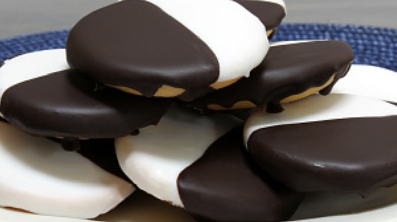 Black & white cookies