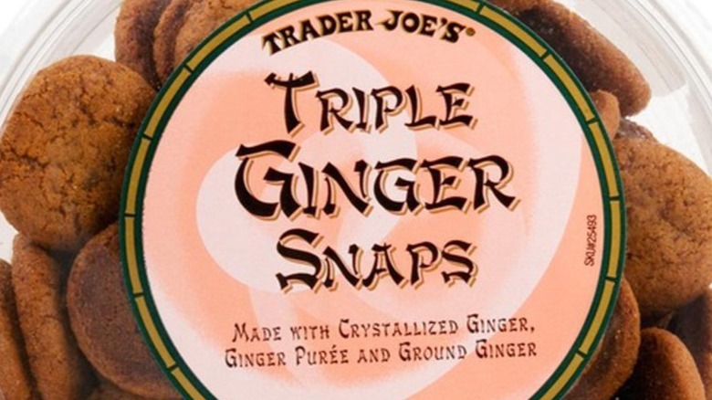 Box of Trader Joe's Gingersnaps