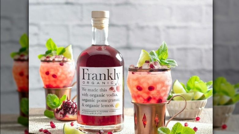 Frankly Organic Pomegranate vodka