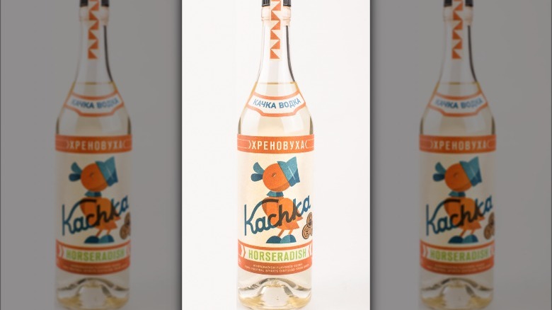 Kachka Horseradish vodka bottle