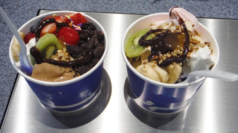 Two Arctic Ape Wild Desserts frozen yogurts