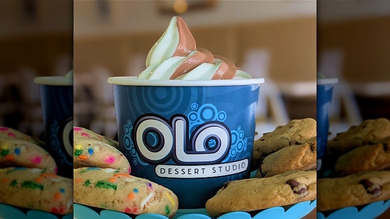 Olo Dessert Studio frozen yogurt