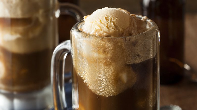 Root beer float