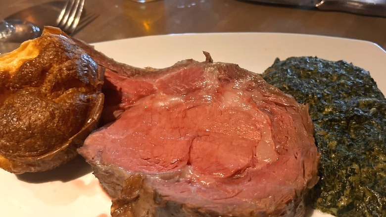 bone-in prime rib with sides 