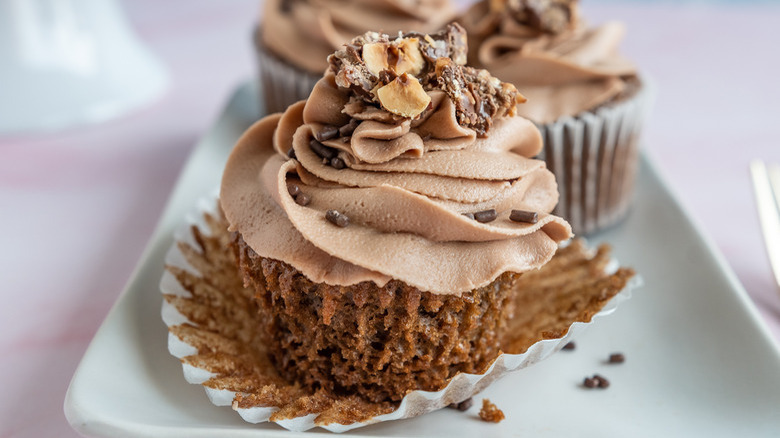 Best Nutella Cupcakes