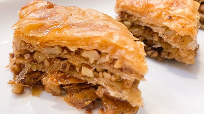 slices of baklava