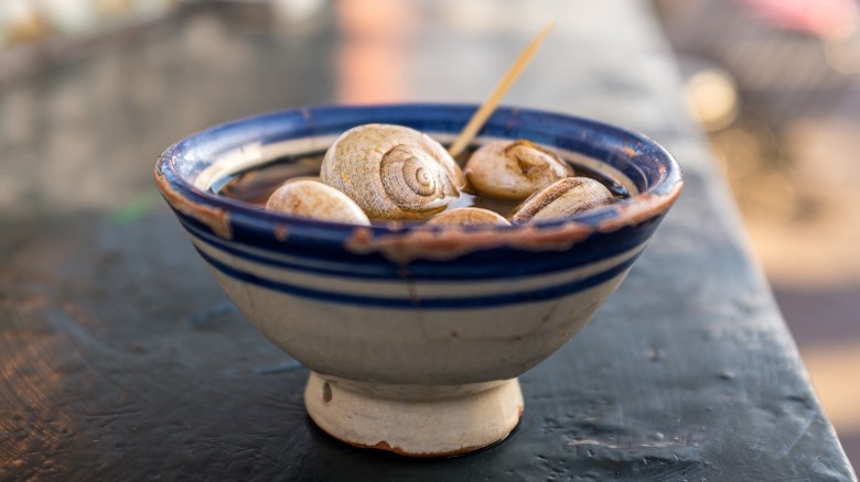 Moroccan snail soup