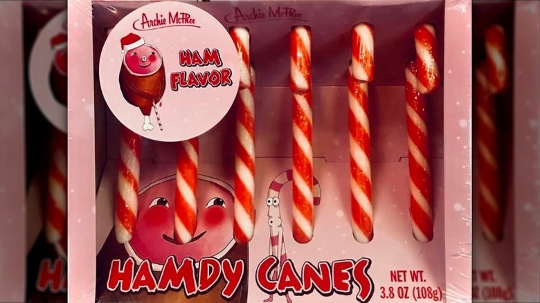 Ham candy cane