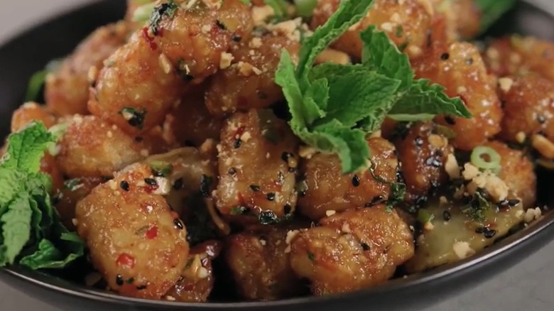 Thai-spiced tater tots