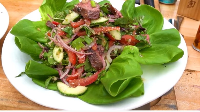 Thai grilled beef salad