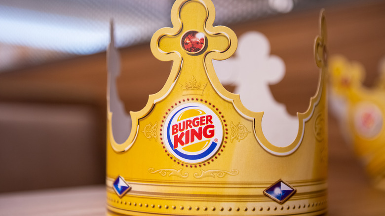 Burger King paper crown