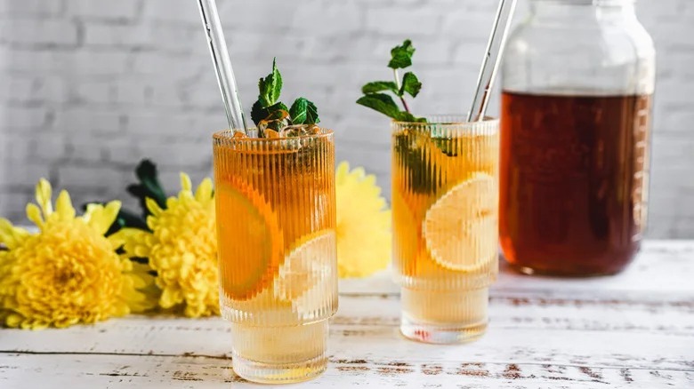 Citrus Sun Tea drink