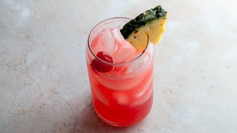 Tropical Rum Runner Cocktail drink