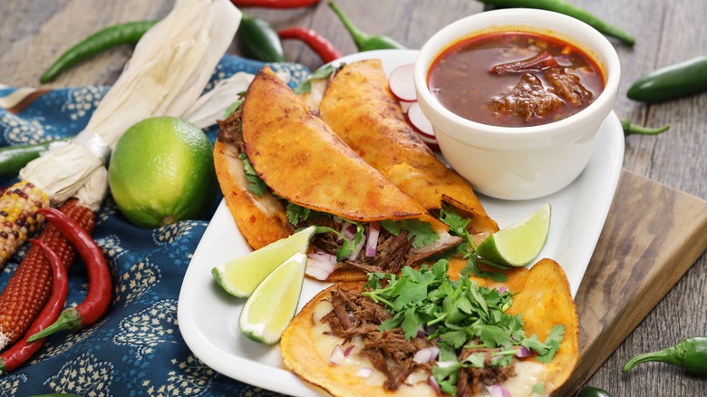 birria tacos