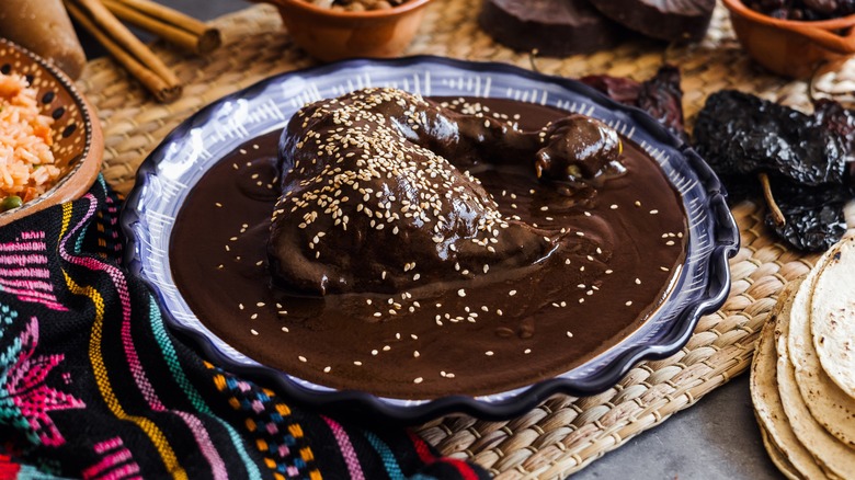 mole chicken