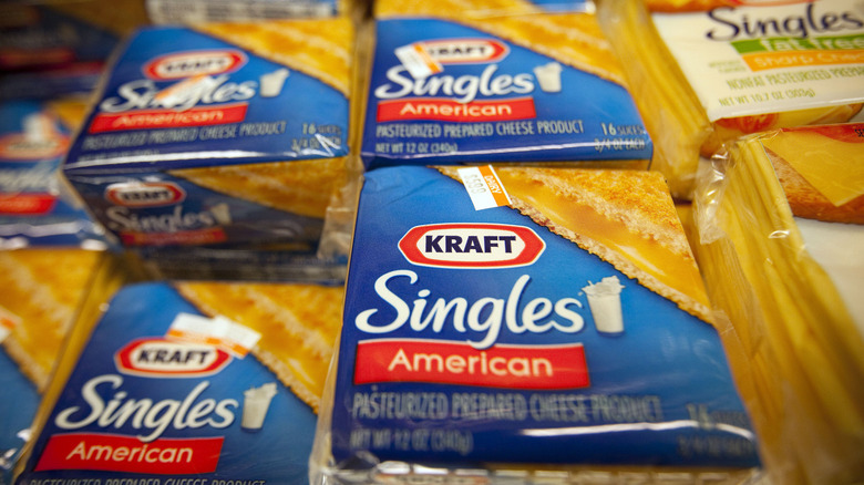Kraft American cheese singles