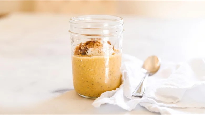 pumpkin pie overnight oats