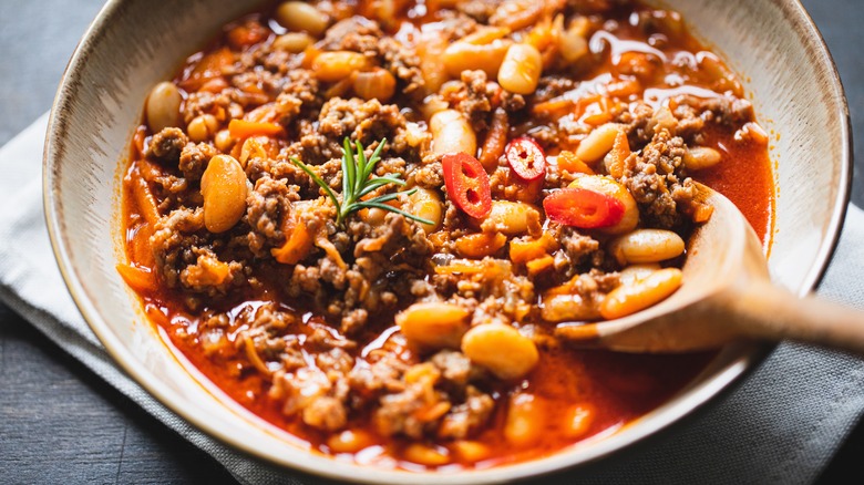 Bowl of chili