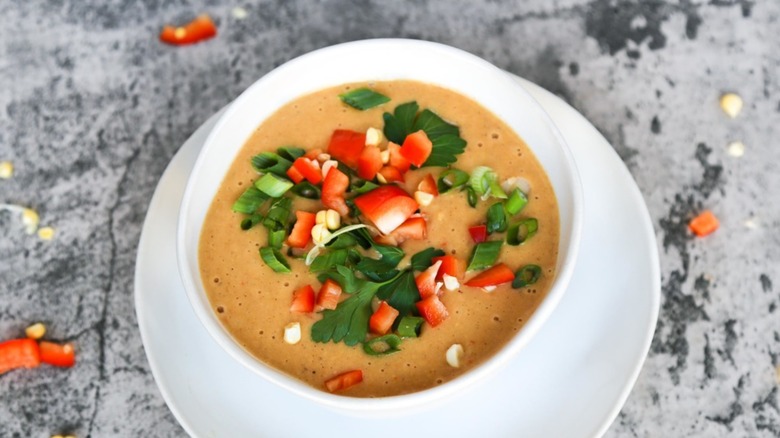 Corn Chowder in bowl