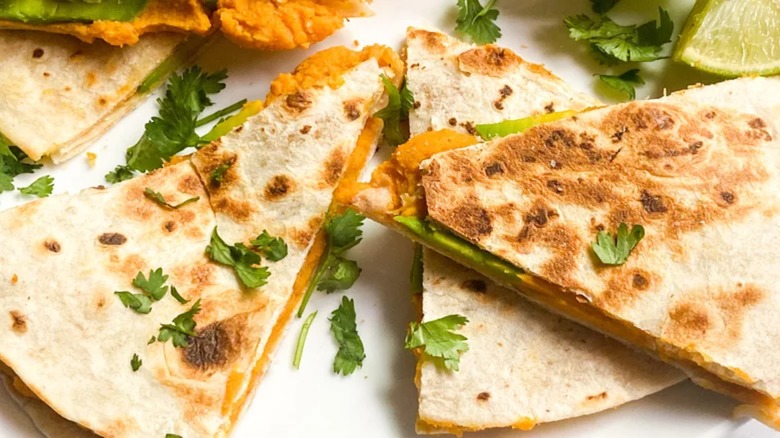 Sweet Potato Quesadillas