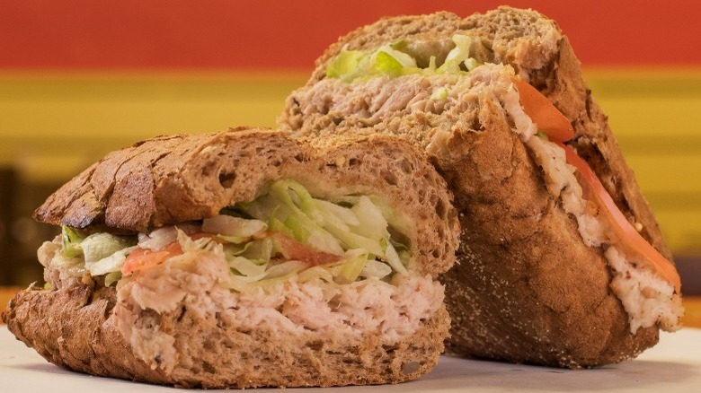 Potbelly's tuna salad sandwich