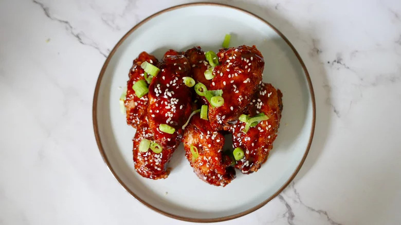 Korean fried chicken 