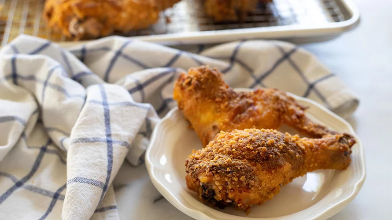 Sheet Pan Fried Chicken