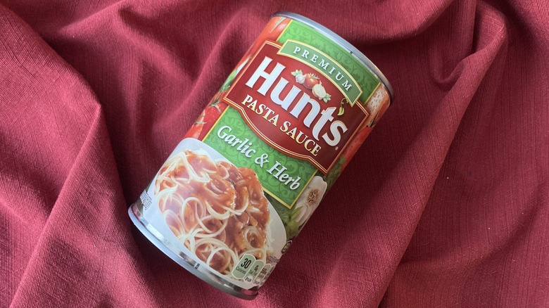 Hunt's Garlic and Herb canned sauce