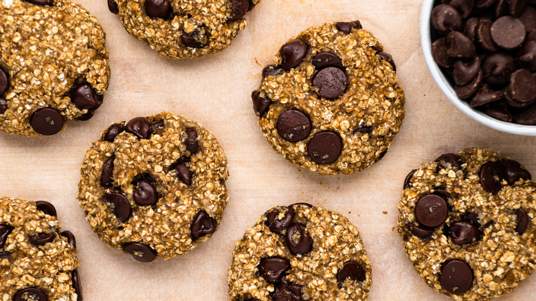 cookies on a board 