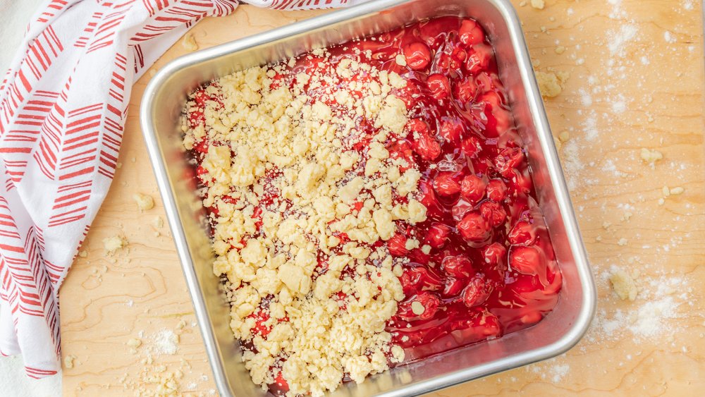 topping for 3-ingredient cherry cobbler