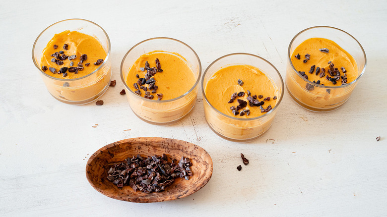 3-ingredient pumpkin mousse