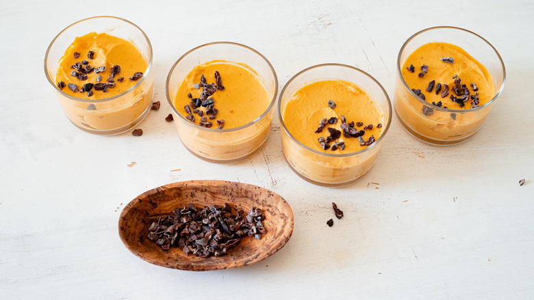 3-ingredient pumpkin mousse