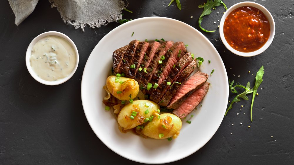what to serve with 3-ingredient steak marinade