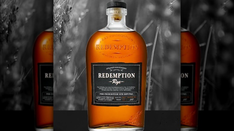 Redemption High Rye Bourbon bottle