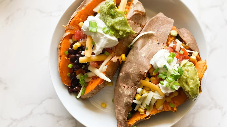 Stuffed Sweet Potatoes