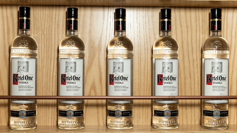 Ketel One bottles