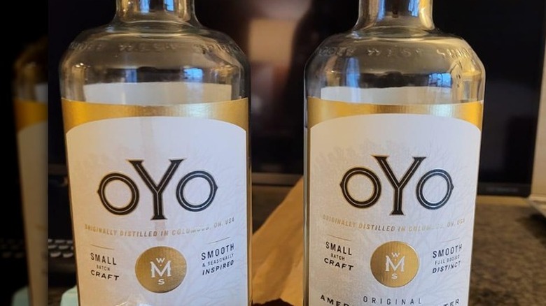 OYO Vodka bottles