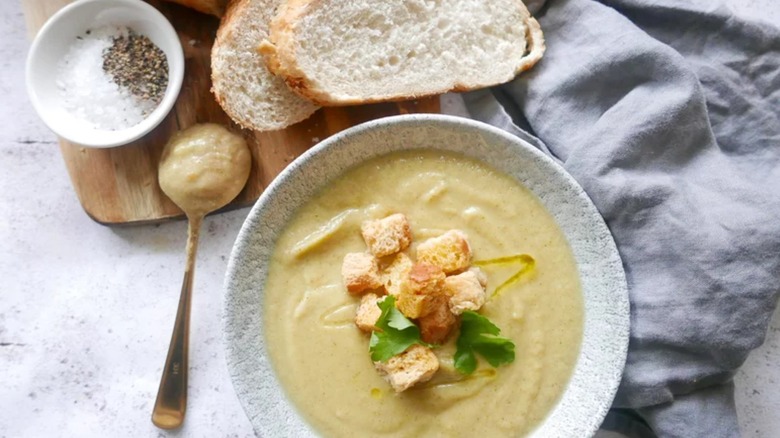 Broccoli Cauliflower Soup