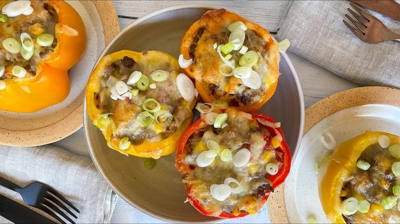 Easy Stuffed Bell Peppers