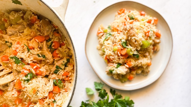 One-Pot Chicken and Rice