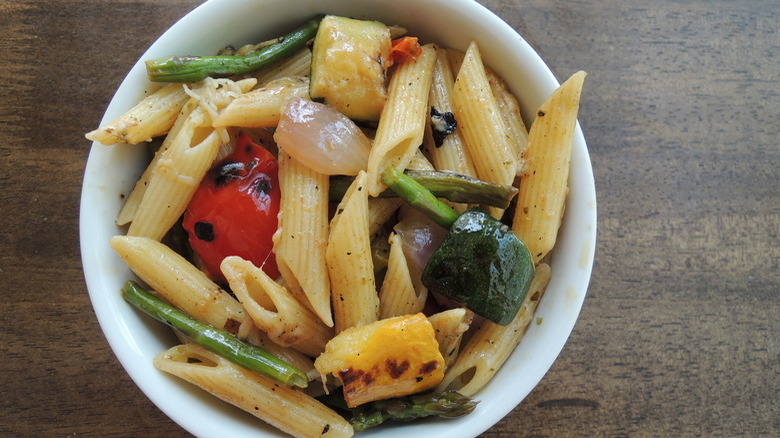 Grilled Summer Vegetable Pasta Salad