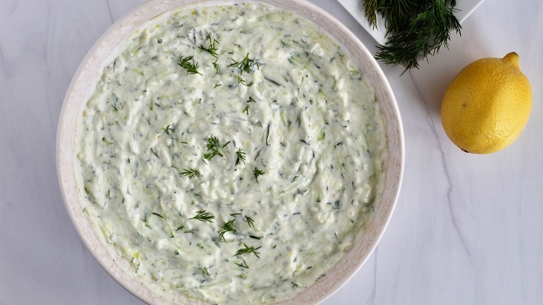 Zucchini Tzatziki Sauce